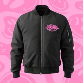 Wicked Records Embroided Bomberjack