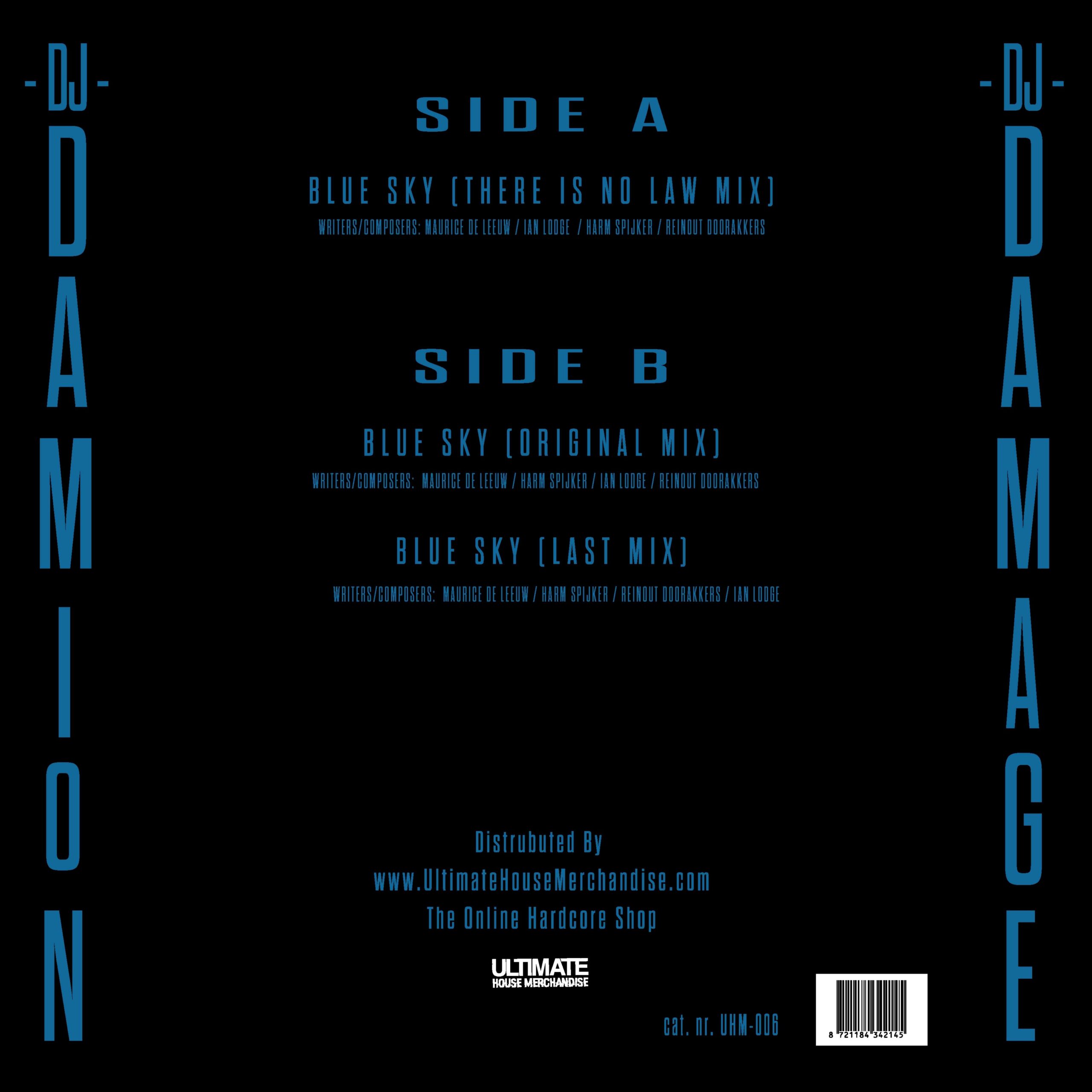 DD Zion - Blue Sky 30th Anniversary (UHM-006) - Image 2