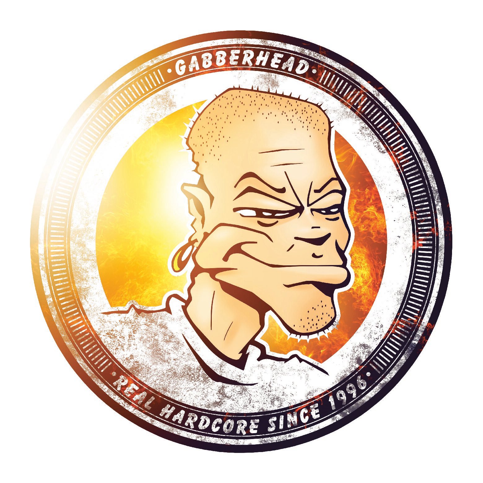 Gabberhead Slipmat (1 Piece – No Set)