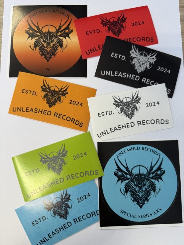 Unleashed Records sticker package