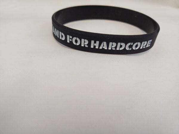 We Stand For Hardcore wristband - Image 3