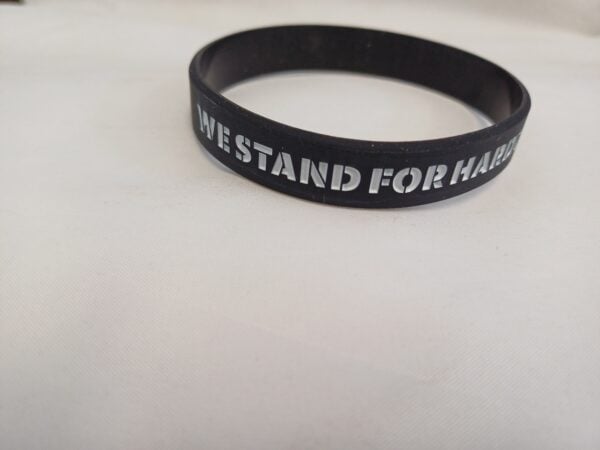 We Stand For Hardcore wristband - Image 2