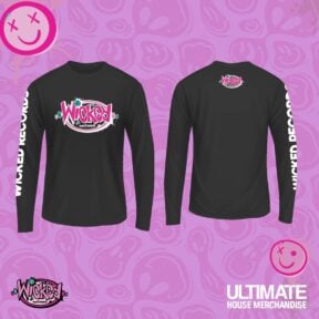 Wicked Records Longsleeve Black (Pre-order / available at the 1st of december)