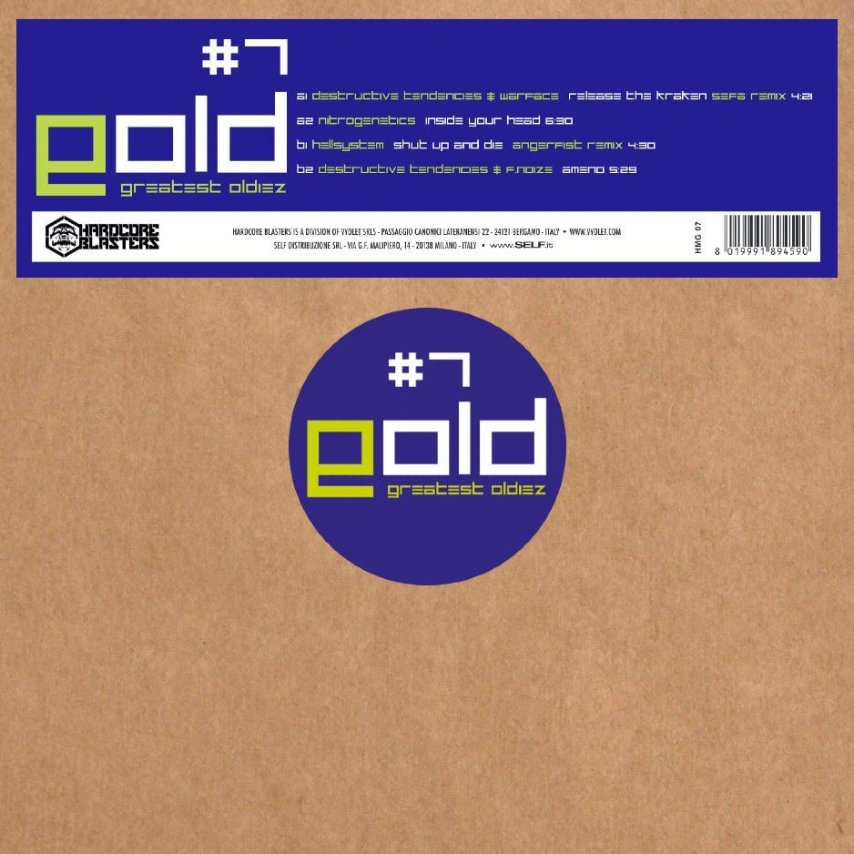 Hardcore Blasters Gold Greatest Oldiez 7 (HMG07)