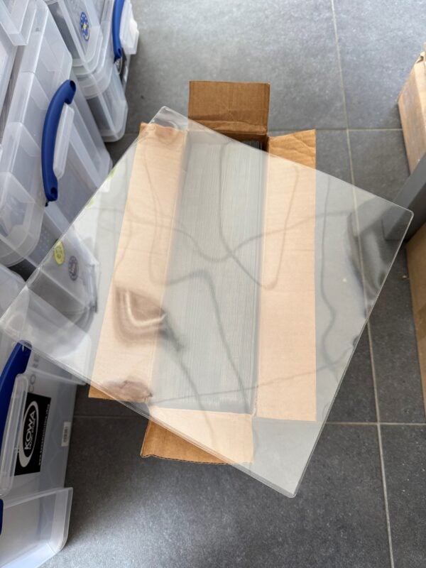 Hard plastic sleeve for picture disc